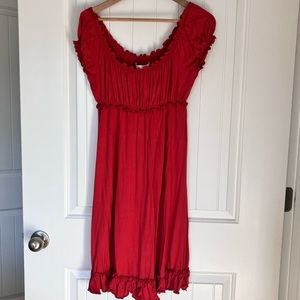 Women’s Max studio peasant dress